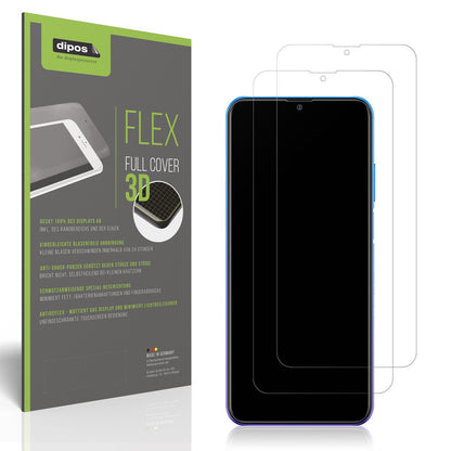 Matte Displayschutzfolie von dipos passend für Ulefone Note 12P, 100% Displayabdeckung und blasenfreie Montage