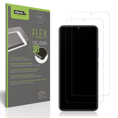 Matte Displayschutzfolie von dipos passend für Vivo Y22s, 100% Displayabdeckung und blasenfreie Montage