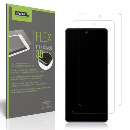 Matte Displayschutzfolie von dipos passend für Vivo Y77, 100% Displayabdeckung und blasenfreie Montage