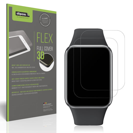 Matte Displayschutzfolie von dipos passend für Xiaomi Smart Band 9 Pro, 100% Displayabdeckung und blasenfreie Montage