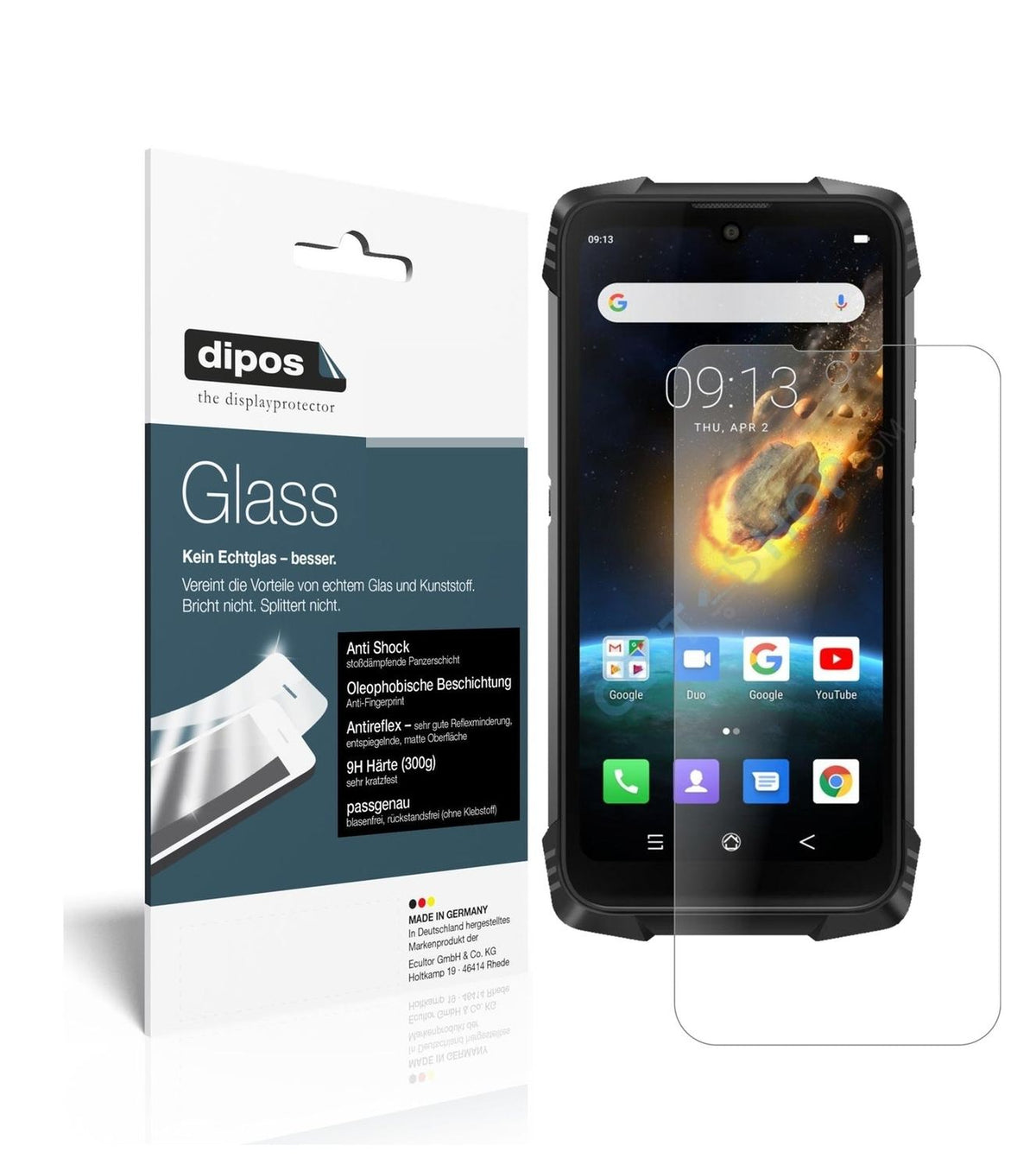 9H Matte Screen Protector for Blackview BV6900 – Anti-Glare, Shatterproof | dipos