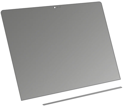 AppleMacBook Pro 15 Zoll (2019) Touchbar mit aufgebrachtem dipos Displayschutz, der seitliche Einblicke blockiert
