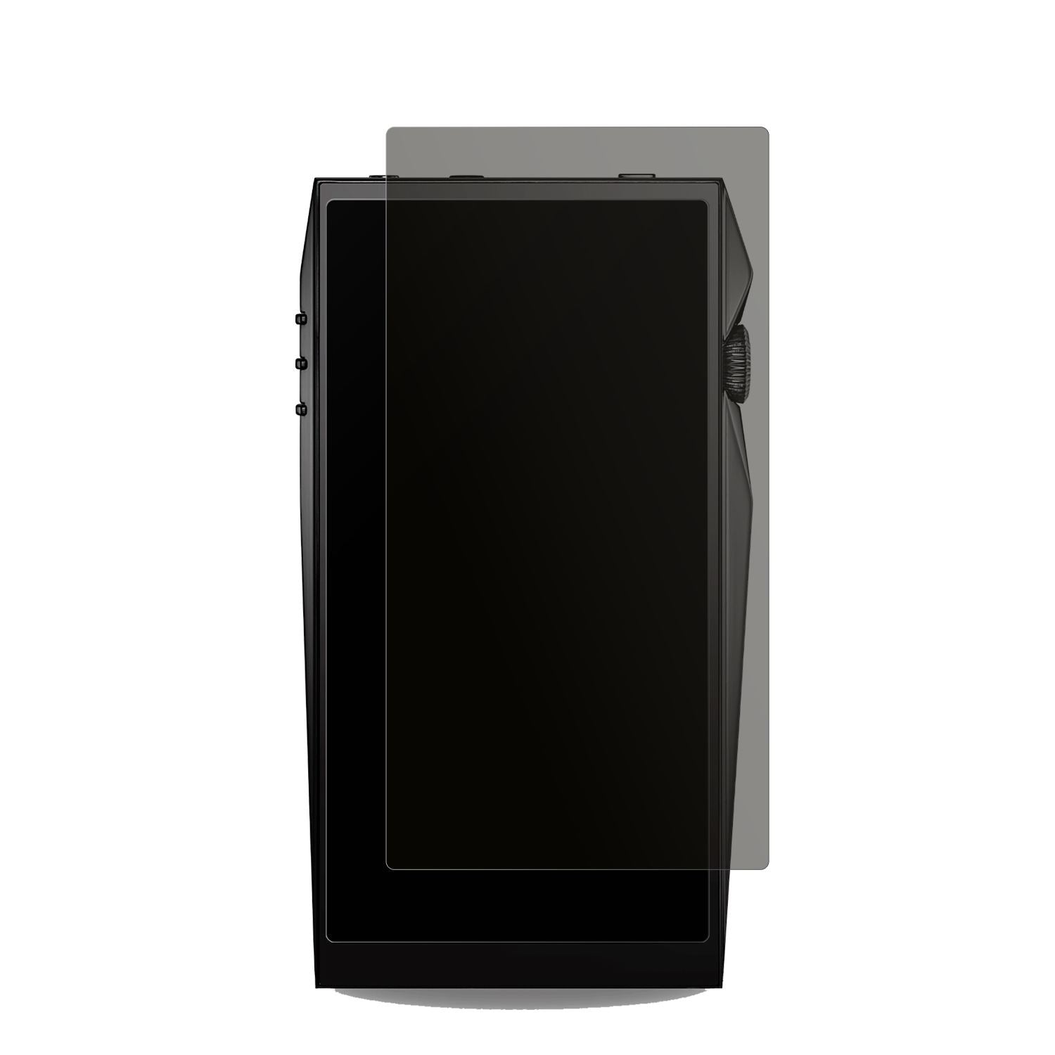AstellKern SP4000 mit aufgebrachtem dipos Displayschutz, der seitliche Einblicke blockiert