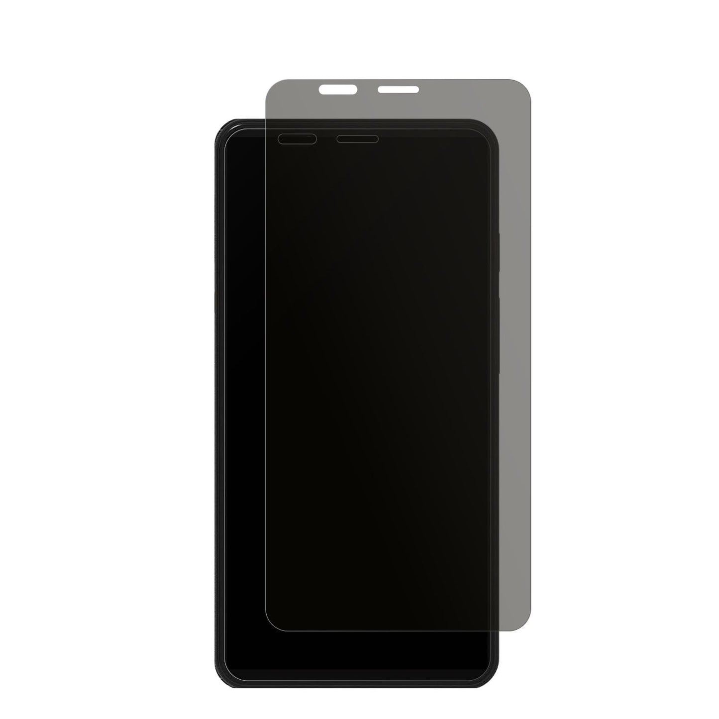 BigmeHiBreak Eink mit aufgebrachtem dipos Displayschutz, der seitliche Einblicke blockiert