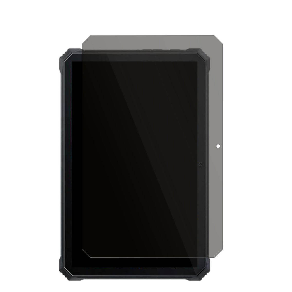 BlackviewActive 8 Pro Outdoor mit aufgebrachtem dipos Displayschutz, der seitliche Einblicke blockiert