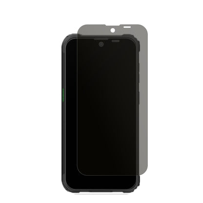 BlackviewBV5300 Plus mit aufgebrachtem dipos Displayschutz, der seitliche Einblicke blockiert