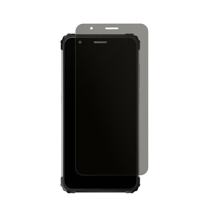 BlackviewBV6600E mit aufgebrachtem dipos Displayschutz, der seitliche Einblicke blockiert