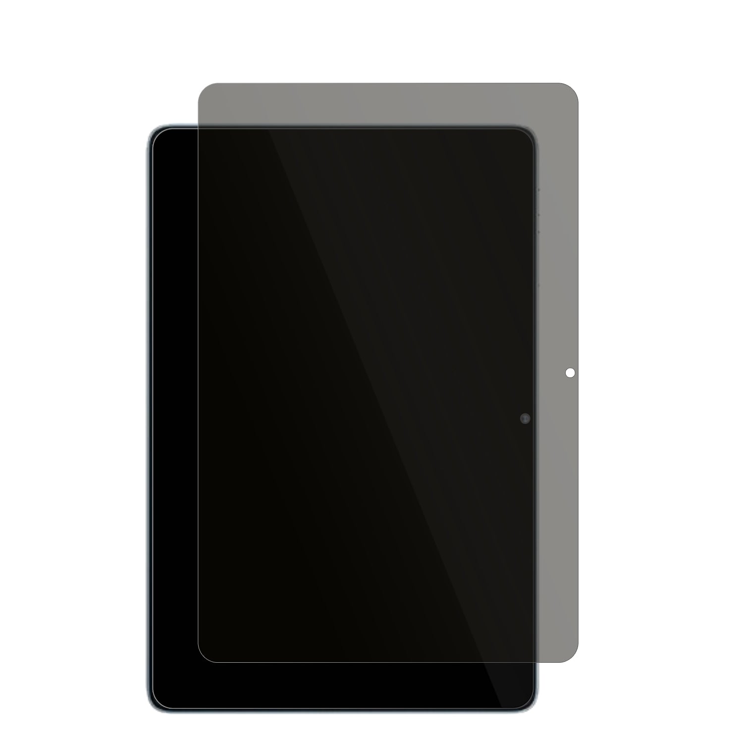 BlackviewTab 60 10.1 Zoll mit aufgebrachtem dipos Displayschutz, der seitliche Einblicke blockiert