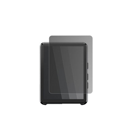 CetoonT58-1 MP3-Player mit aufgebrachtem dipos Displayschutz, der seitliche Einblicke blockiert