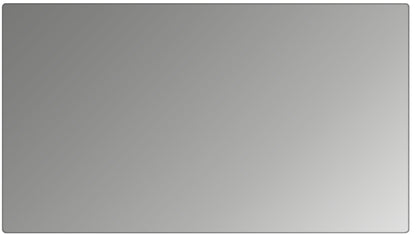 Format17.0 Zoll Wide 368 x 230 mm mit aufgebrachtem dipos Displayschutz, der seitliche Einblicke blockiert