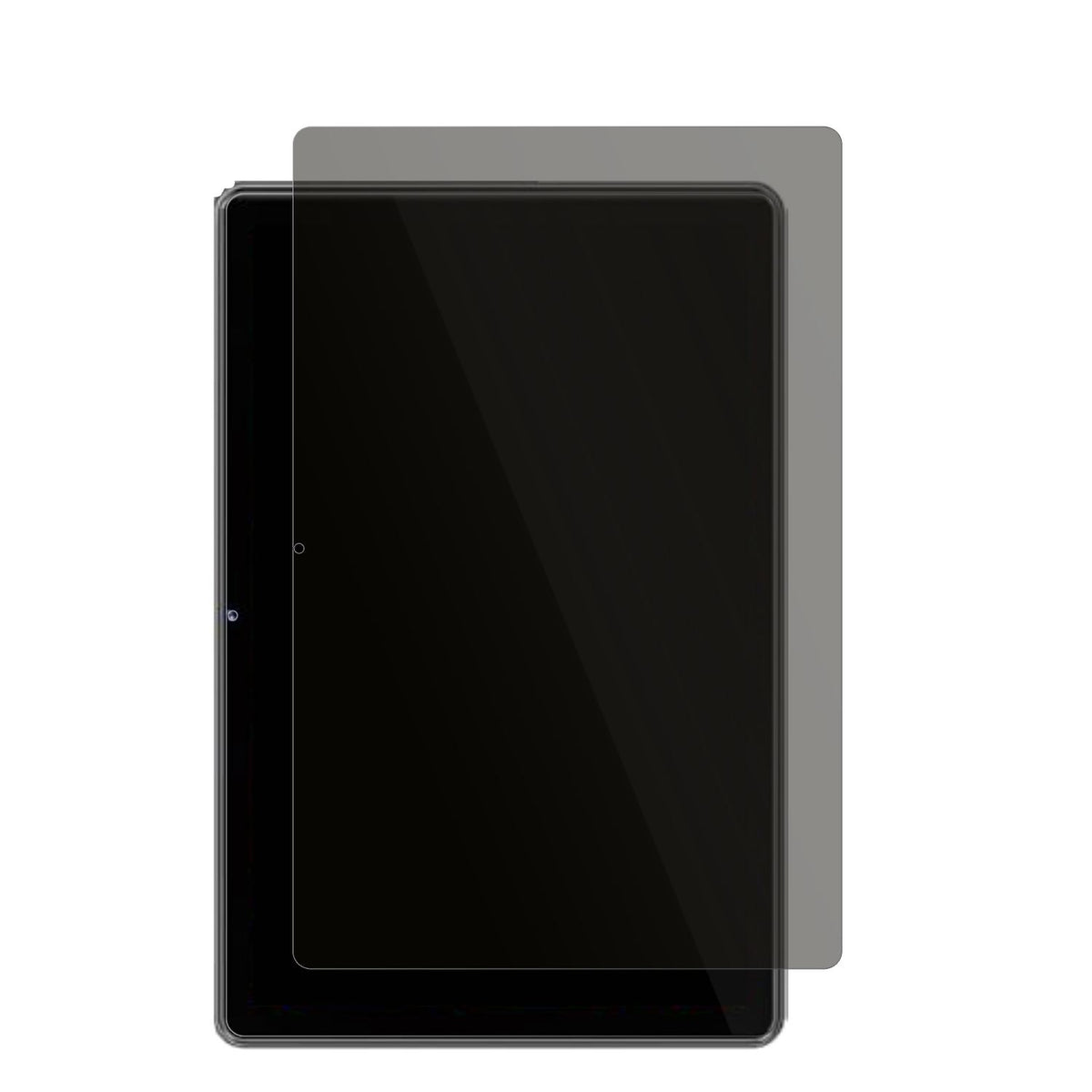 GoodtelG2 11 Zoll Tablet mit aufgebrachtem dipos Displayschutz, der seitliche Einblicke blockiert