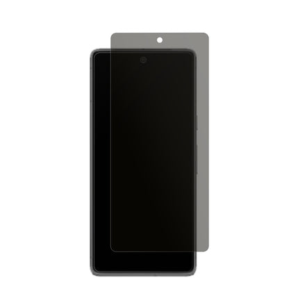 GooglePixel 7 mit aufgebrachtem dipos Displayschutz, der seitliche Einblicke blockiert