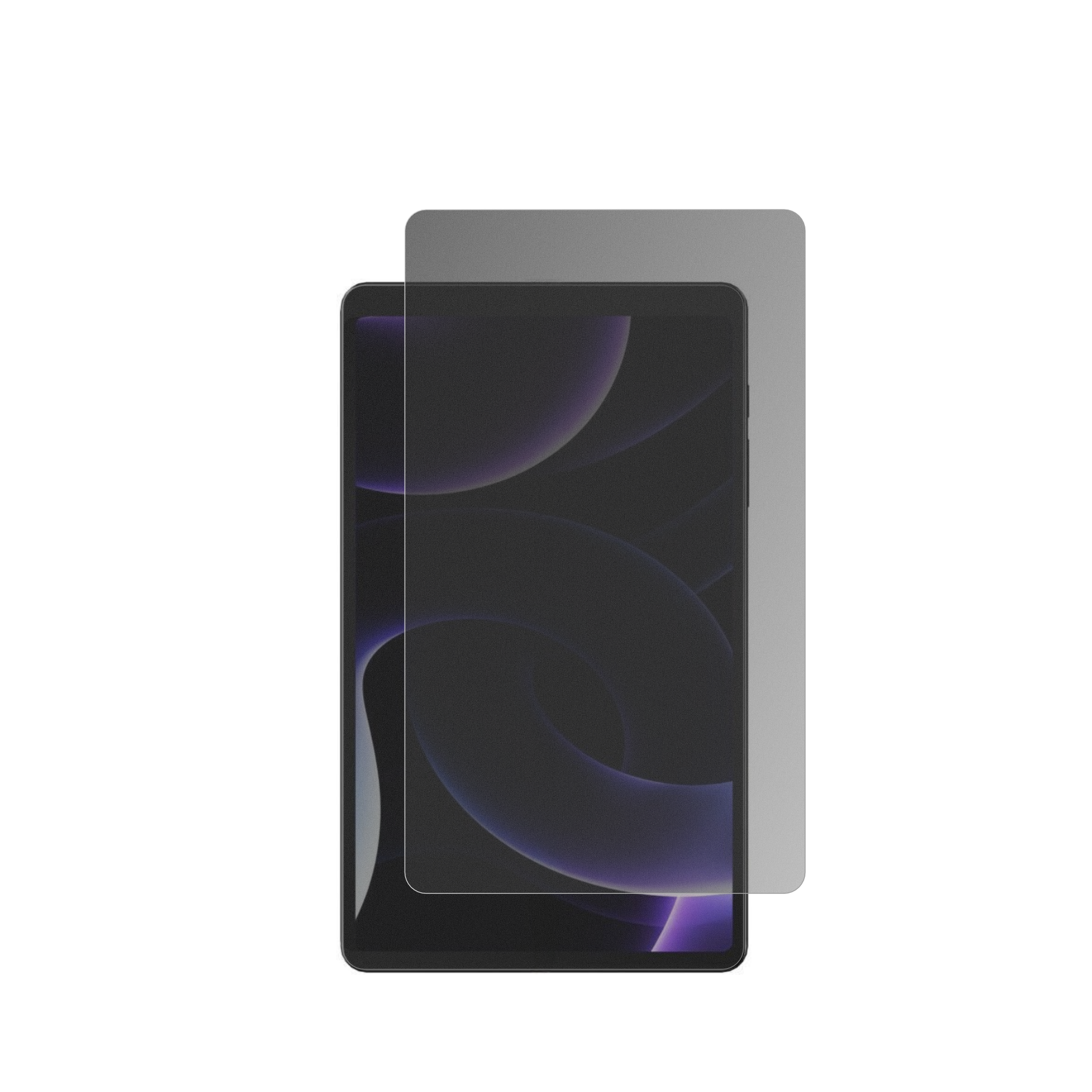 HeadwolfFPad 6 SE mit aufgebrachtem dipos Displayschutz, der seitliche Einblicke blockiert