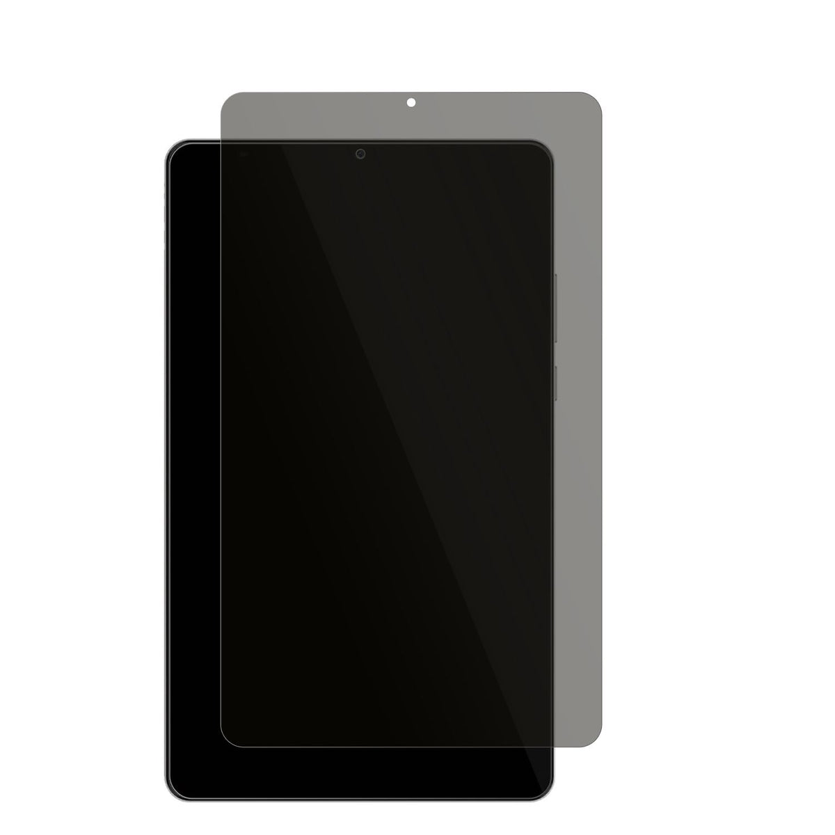 HonorPad X7 mit aufgebrachtem dipos Displayschutz, der seitliche Einblicke blockiert