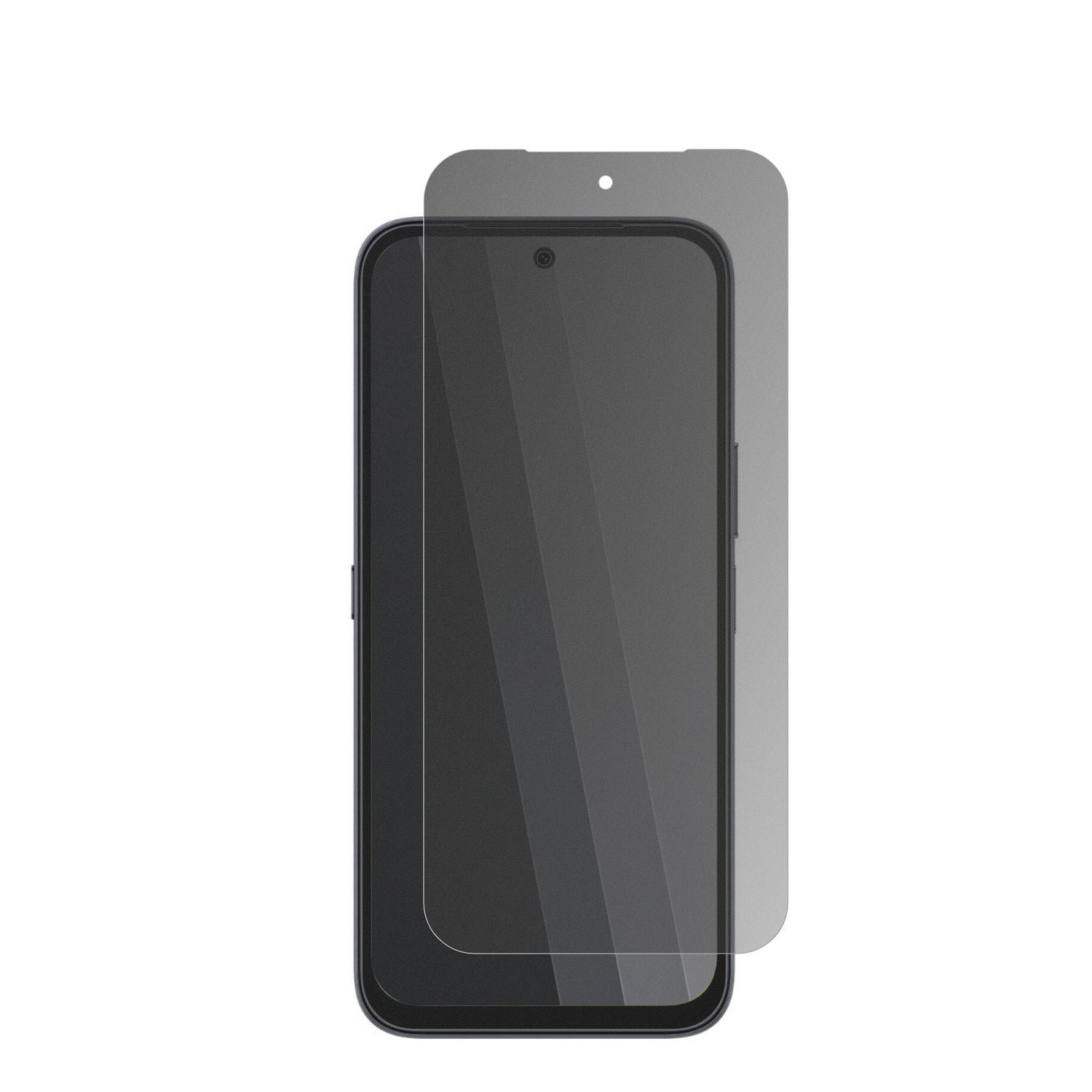 HonorPlay 11T mit aufgebrachtem dipos Displayschutz, der seitliche Einblicke blockiert