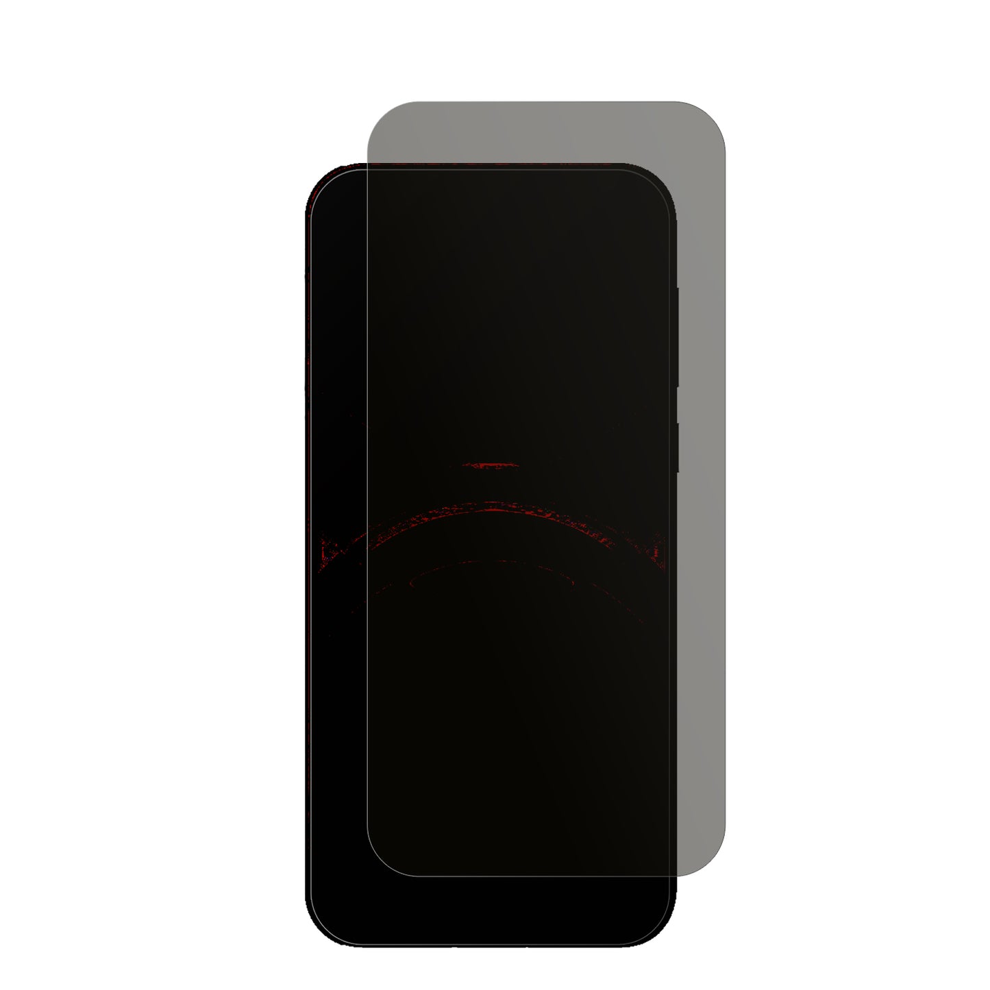 HonorX5b Plus mit aufgebrachtem dipos Displayschutz, der seitliche Einblicke blockiert