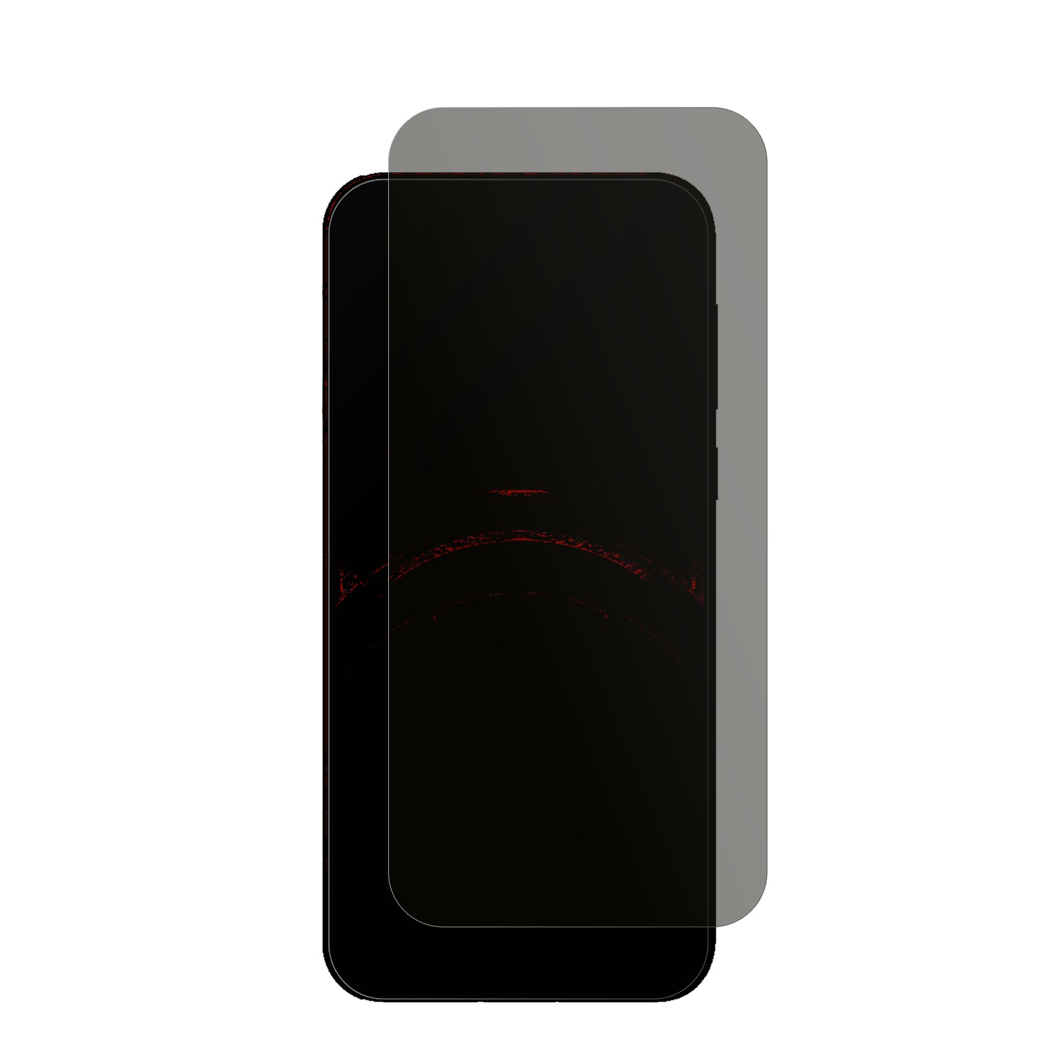 HonorX5b Plus mit aufgebrachtem dipos Displayschutz, der seitliche Einblicke blockiert