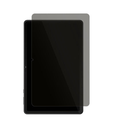 HuaweiMatePad SE mit aufgebrachtem dipos Displayschutz, der seitliche Einblicke blockiert