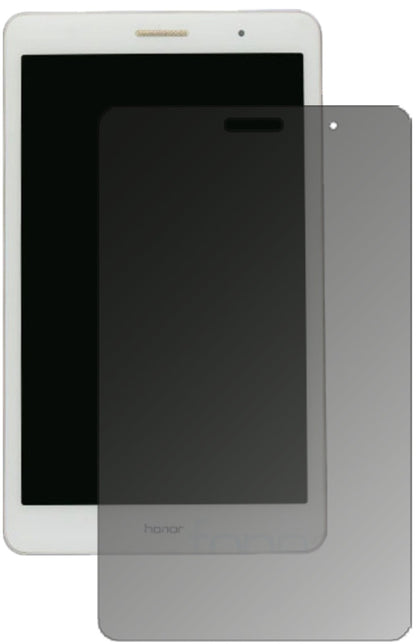 HuaweiMediaPad T3 8.0 mit aufgebrachtem dipos Displayschutz, der seitliche Einblicke blockiert