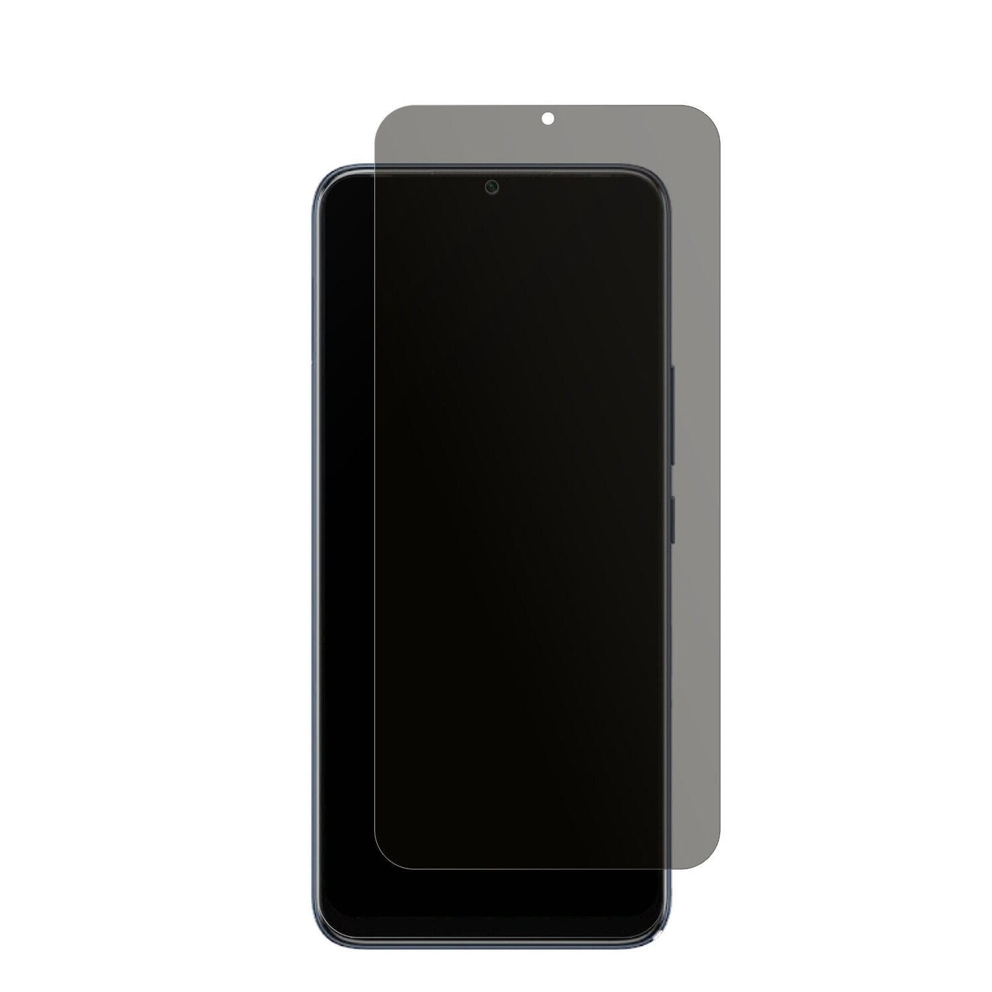 InfinixHot 20i mit aufgebrachtem dipos Displayschutz, der seitliche Einblicke blockiert