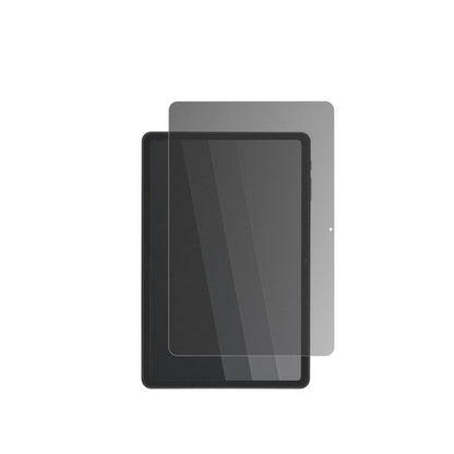 ItelVPad 2 mit aufgebrachtem dipos Displayschutz, der seitliche Einblicke blockiert
