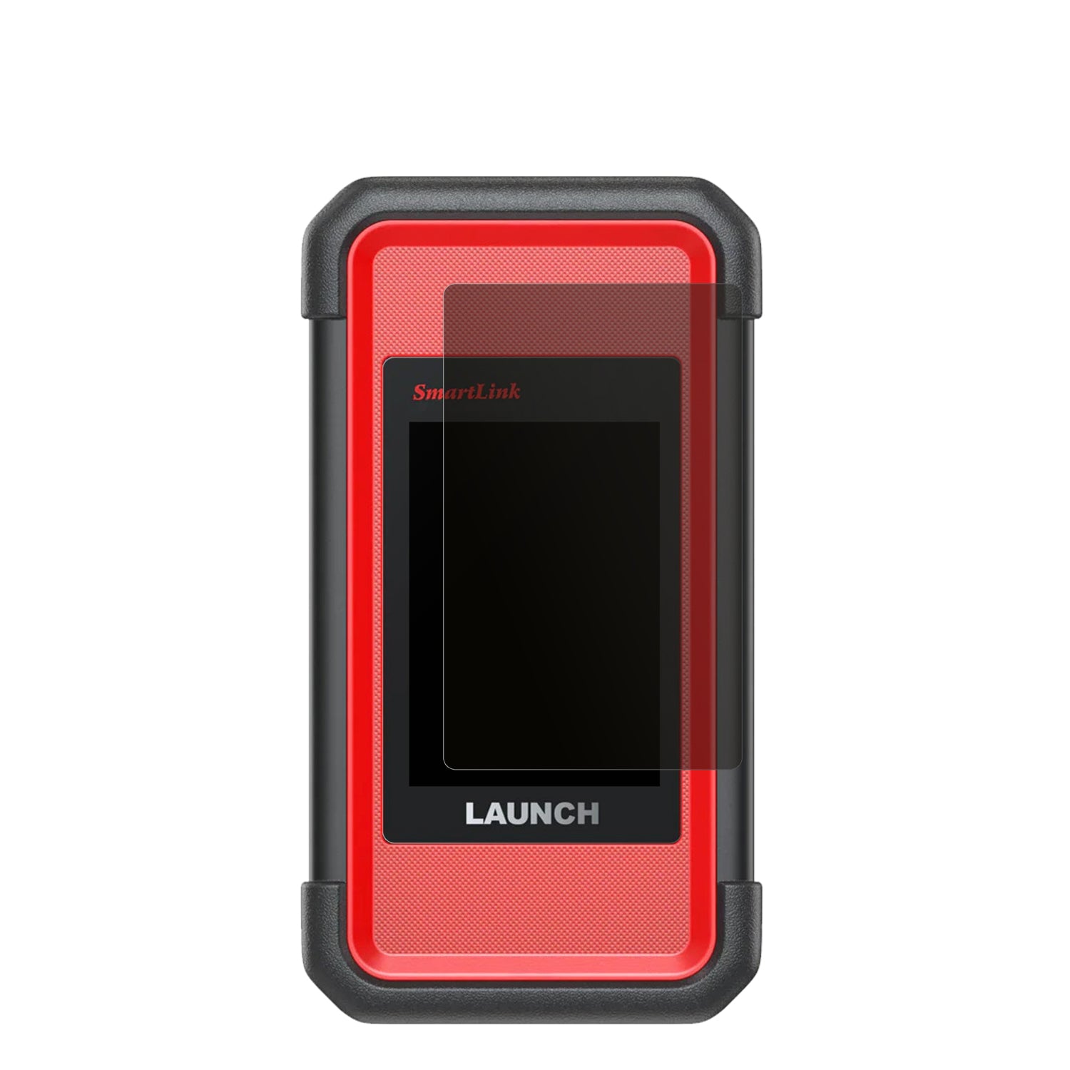 LaunchX431 SmartLink C V2.0 mit aufgebrachtem dipos Displayschutz, der seitliche Einblicke blockiert