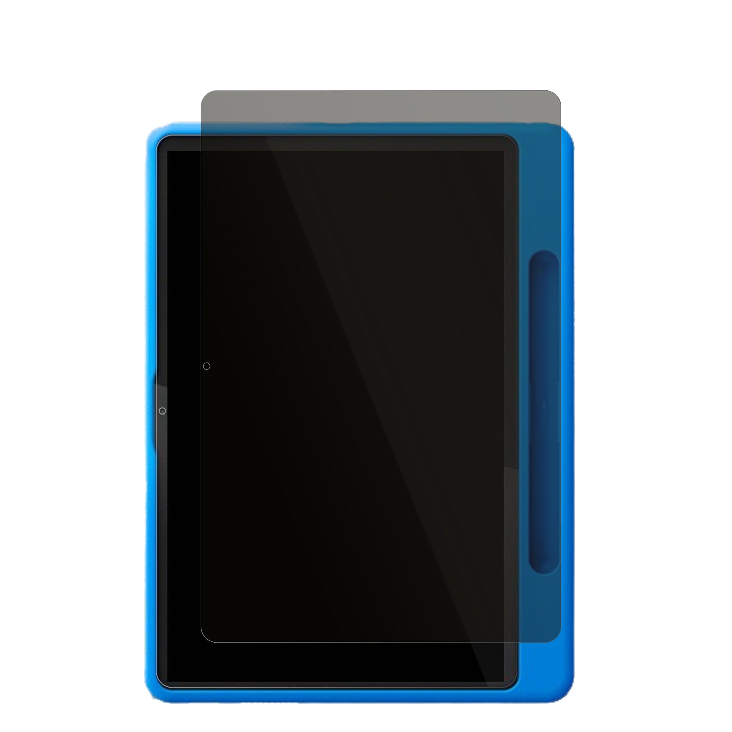 LenovoTab 3.Gen 10.1 Zoll Kids mit aufgebrachtem dipos Displayschutz, der seitliche Einblicke blockiert