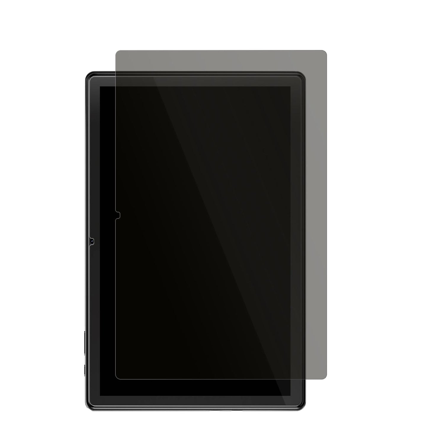 Liuord10.1 Zoll mit aufgebrachtem dipos Displayschutz, der seitliche Einblicke blockiert