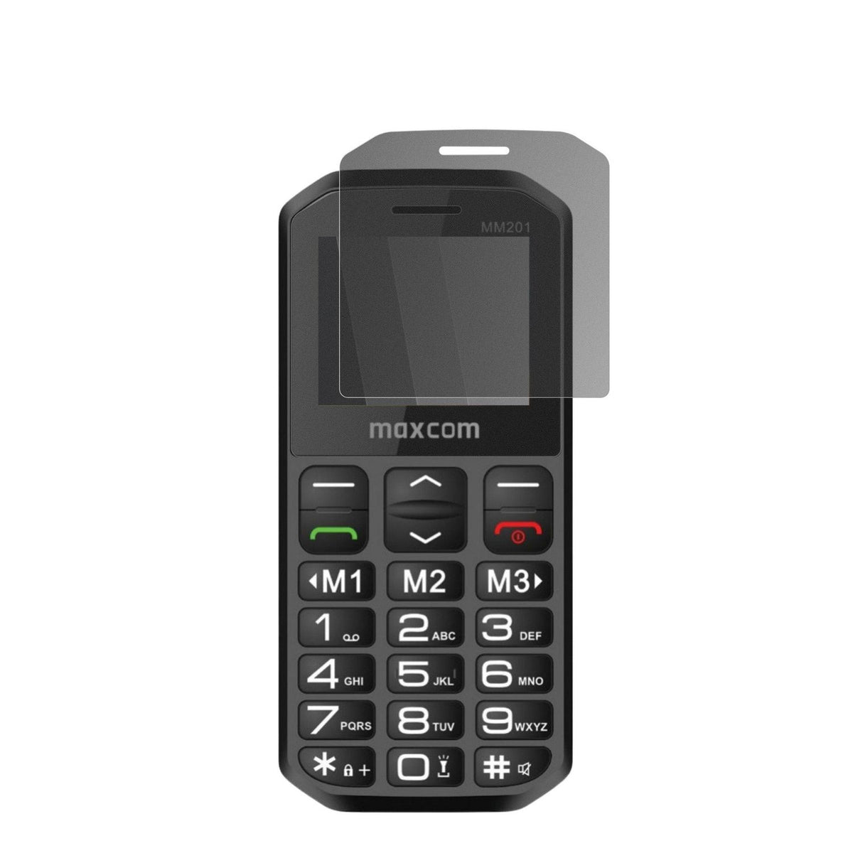 Screen Protector for MaxCom MM201 Privacy Filter 4-Way Protection dipos