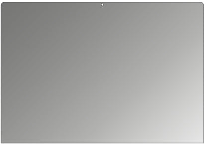 MicrosoftSurface 4 13.5 Zoll mit aufgebrachtem dipos Displayschutz, der seitliche Einblicke blockiert