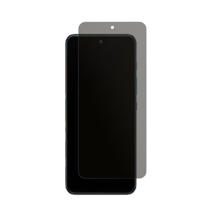 MotorolaMoto G81 5G mit aufgebrachtem dipos Displayschutz, der seitliche Einblicke blockiert