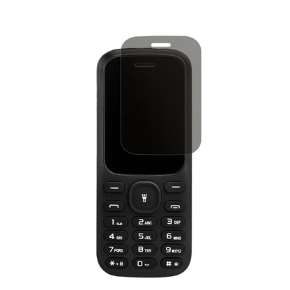 mpTechmyPhone Fusion 059029-83617 mit aufgebrachtem dipos Displayschutz, der seitliche Einblicke blockiert