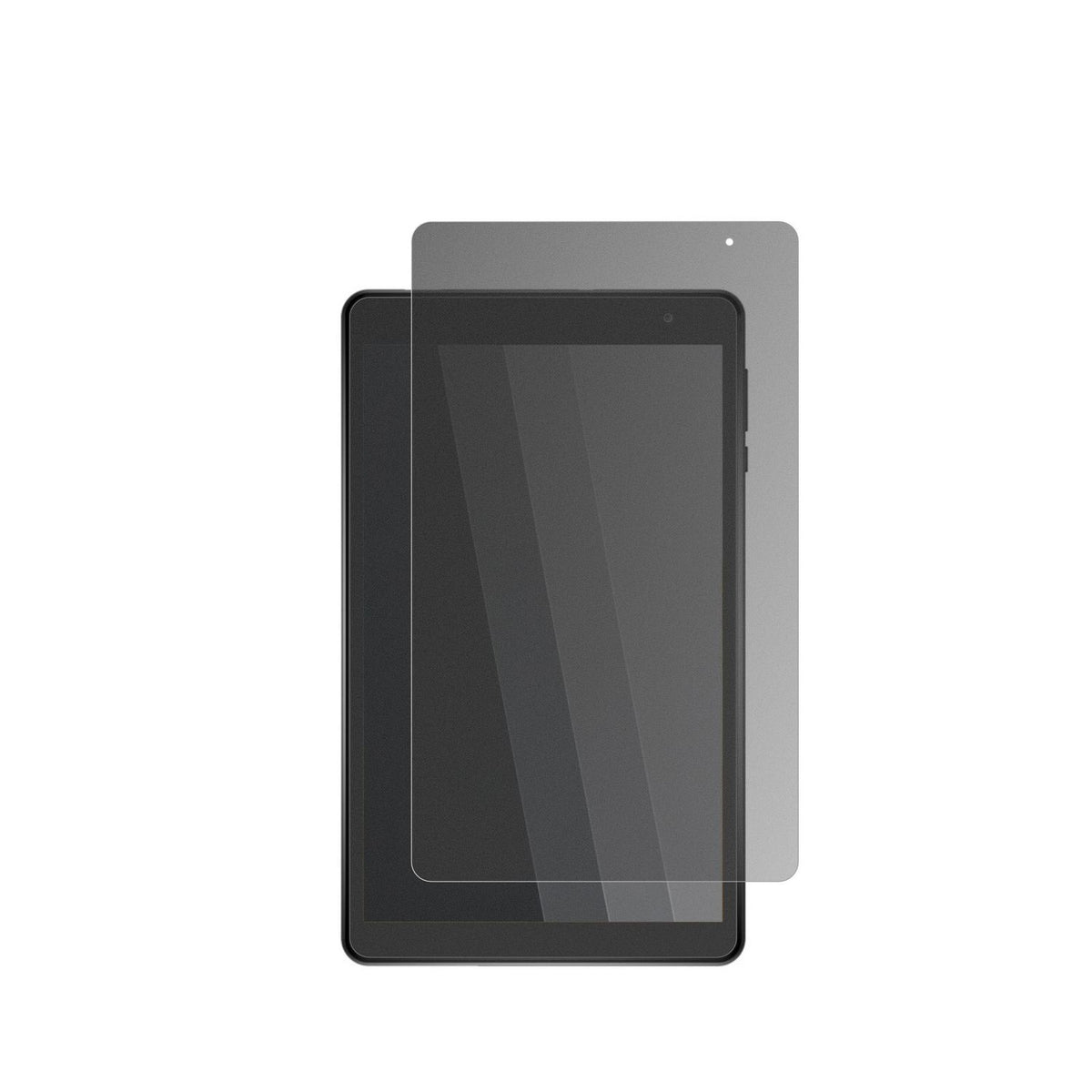 N-oneNPad Mini mit aufgebrachtem dipos Displayschutz, der seitliche Einblicke blockiert