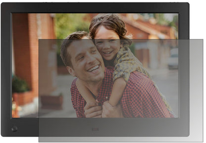 NIX Advance10 Zoll Widescreen mit aufgebrachtem dipos Displayschutz, der seitliche Einblicke blockiert