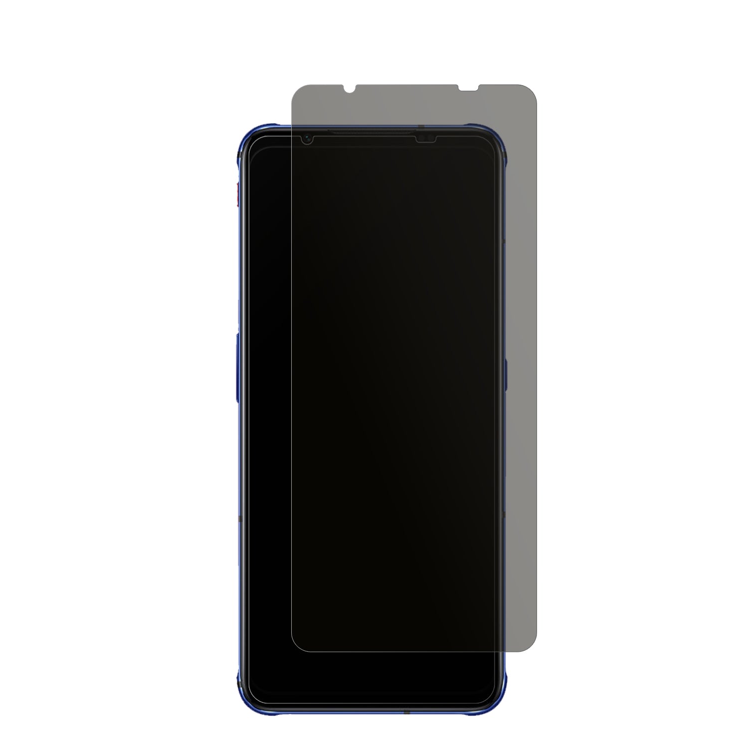 nubiaRed Magic 7 mit aufgebrachtem dipos Displayschutz, der seitliche Einblicke blockiert