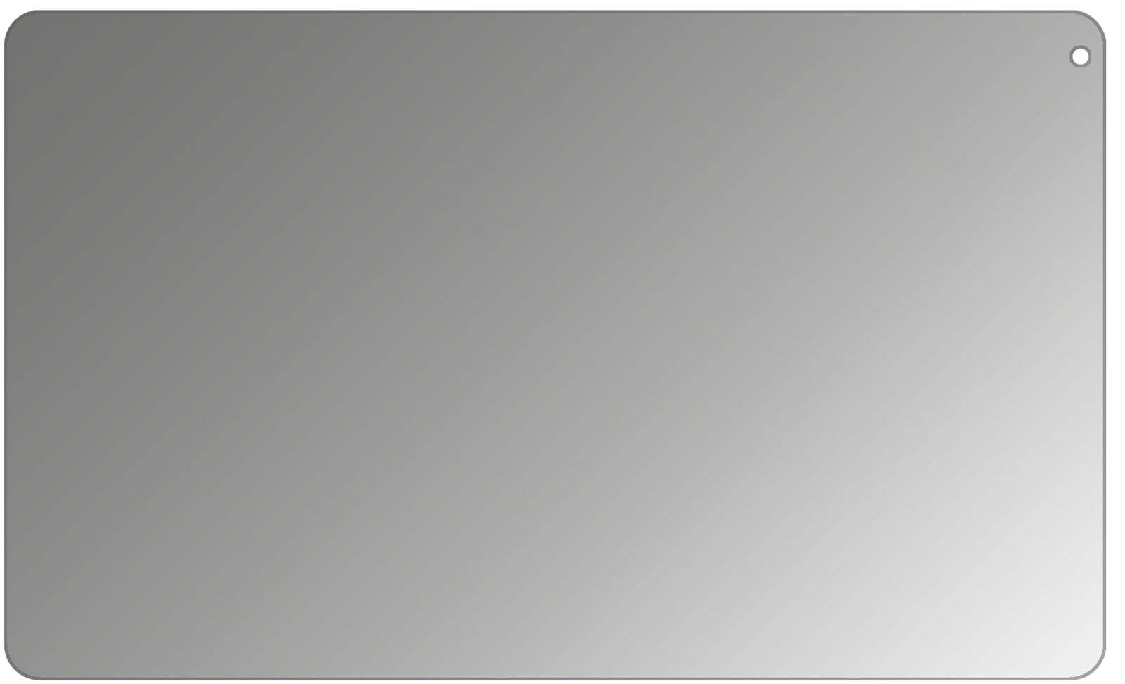 OdysFalcon 10 Plus mit aufgebrachtem dipos Displayschutz, der seitliche Einblicke blockiert