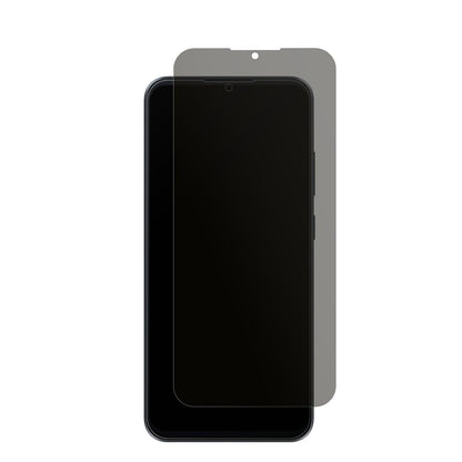 OscalFlat 1C mit aufgebrachtem dipos Displayschutz, der seitliche Einblicke blockiert