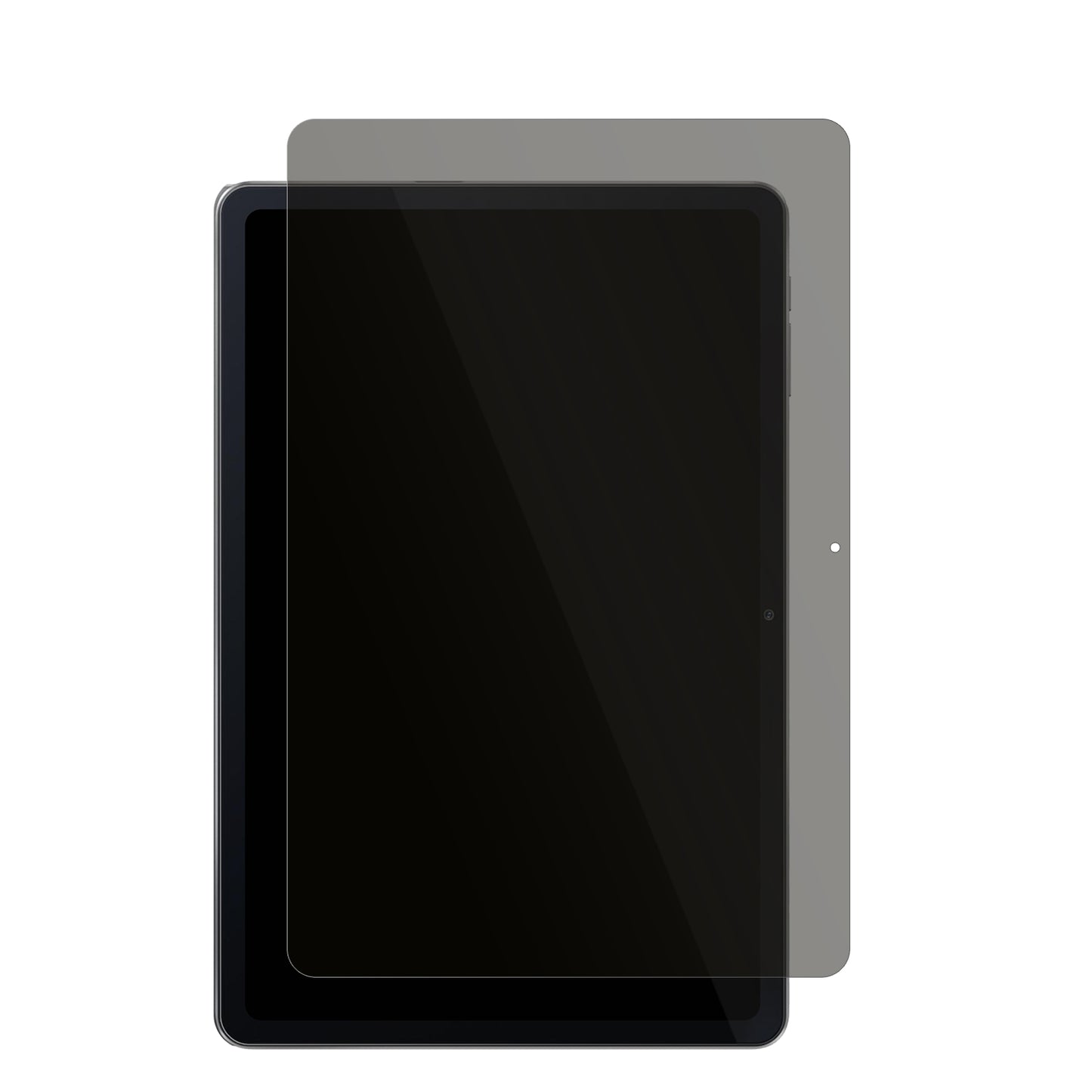 OscalPad 50 mit aufgebrachtem dipos Displayschutz, der seitliche Einblicke blockiert