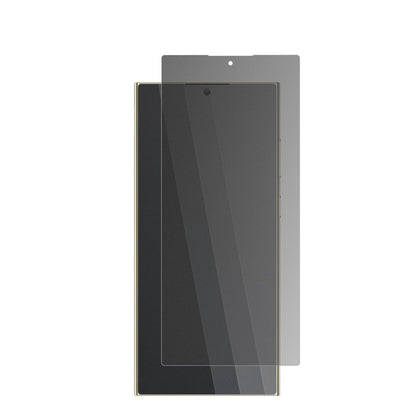 OukitelC72 mit aufgebrachtem dipos Displayschutz, der seitliche Einblicke blockiert