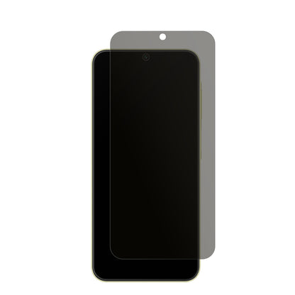 SAMSUNGGalaxy A25 5G mit aufgebrachtem dipos Displayschutz, der seitliche Einblicke blockiert