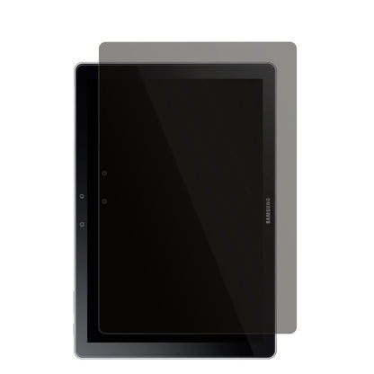 SamsungGalaxy Book 12 Zoll 1. Gen mit aufgebrachtem dipos Displayschutz, der seitliche Einblicke blockiert