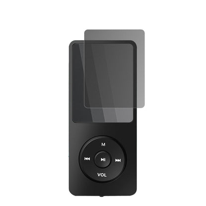 TarswesiBFQ-LCT01 MP3-Player mit aufgebrachtem dipos Displayschutz, der seitliche Einblicke blockiert