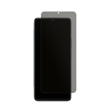 TCL40 SE mit aufgebrachtem dipos Displayschutz, der seitliche Einblicke blockiert