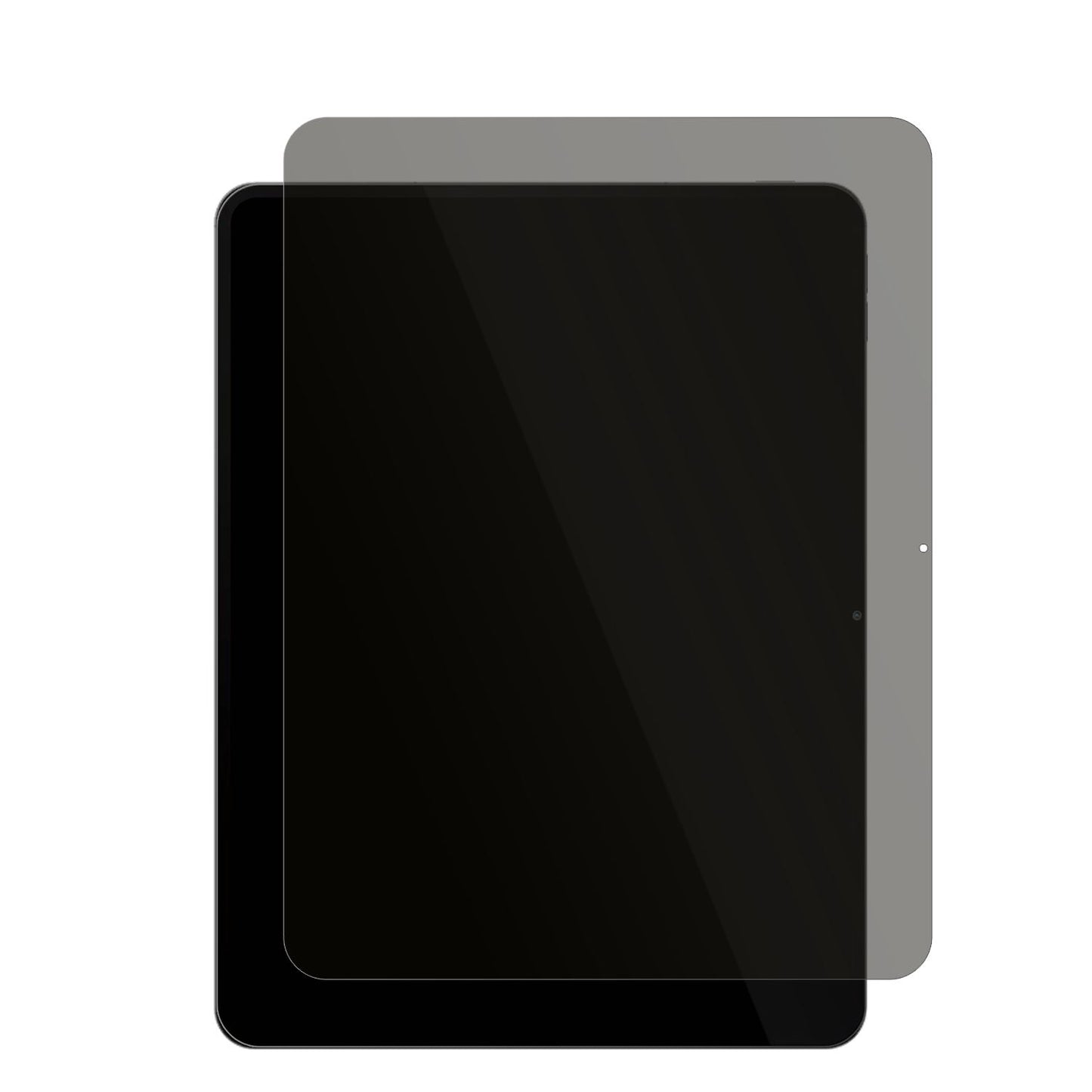 TeclastArtpad Pro 12.7 Zoll mit aufgebrachtem dipos Displayschutz, der seitliche Einblicke blockiert