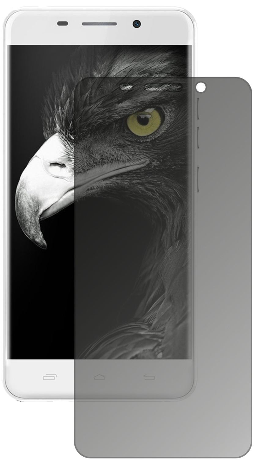 UlefoneMetal mit aufgebrachtem dipos Displayschutz, der seitliche Einblicke blockiert