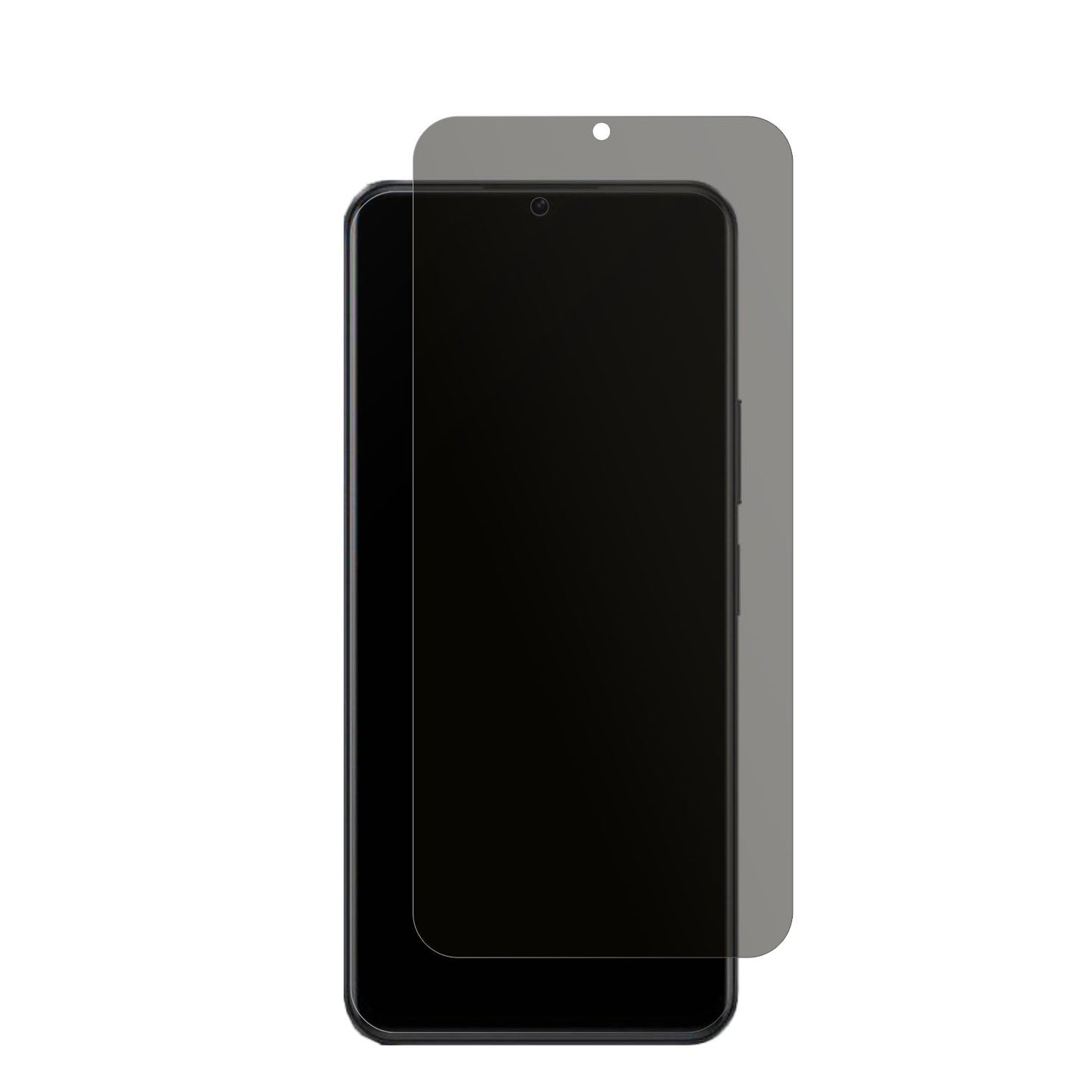 VivoG2 mit aufgebrachtem dipos Displayschutz, der seitliche Einblicke blockiert