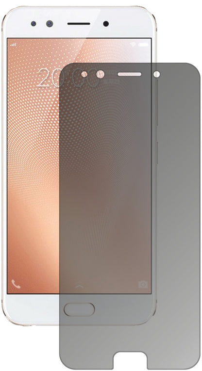 VivoX9s mit aufgebrachtem dipos Displayschutz, der seitliche Einblicke blockiert