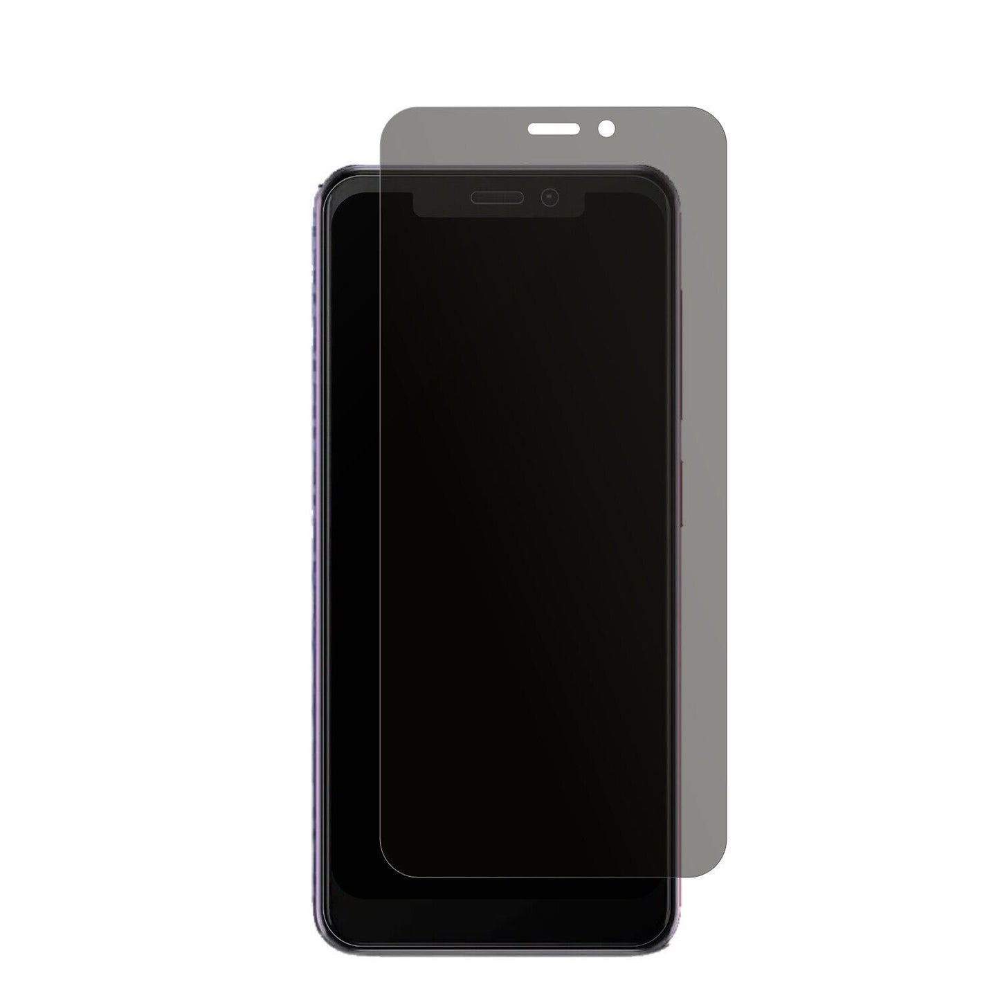 VodafoneSmart N10 mit aufgebrachtem dipos Displayschutz, der seitliche Einblicke blockiert
