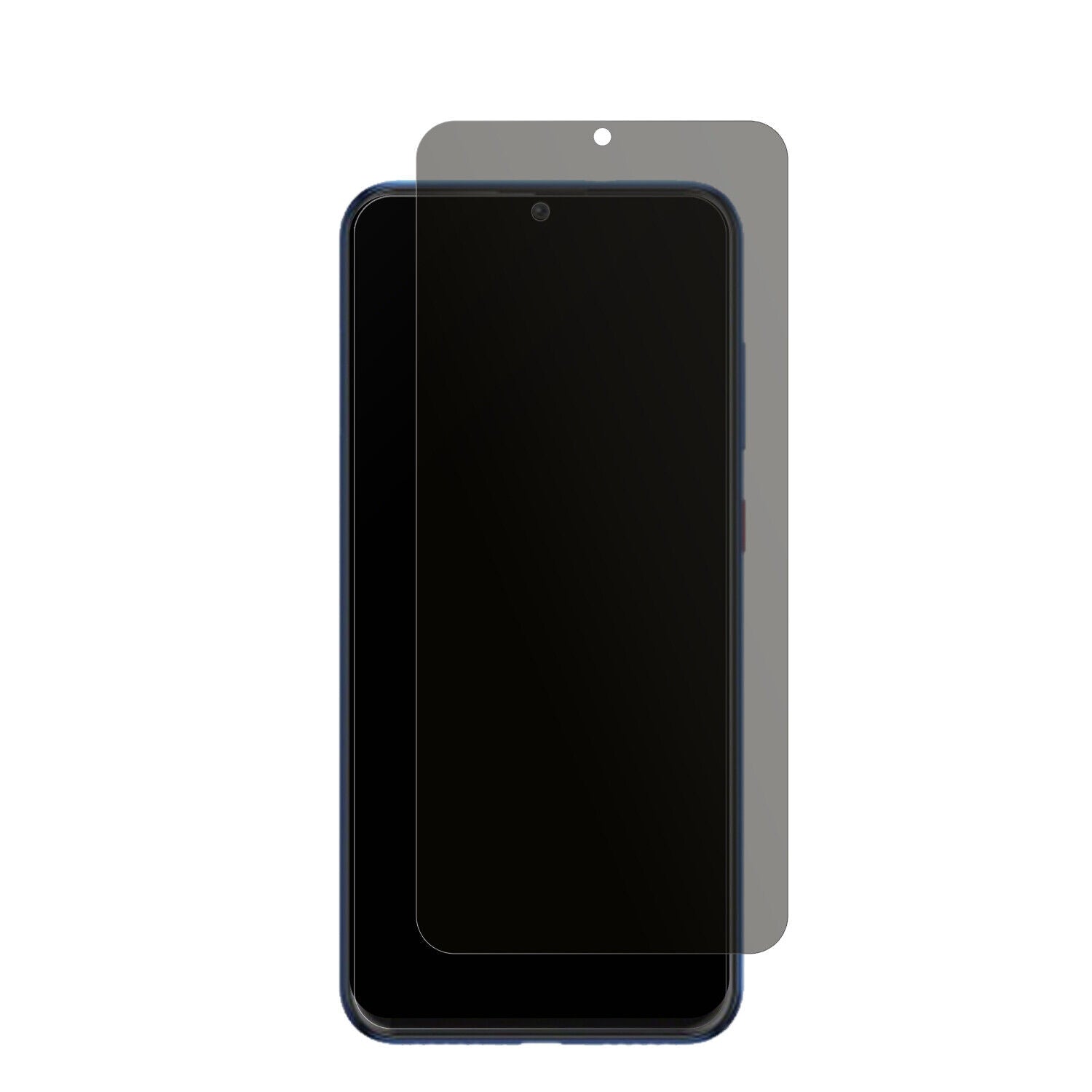 WaltonPrimo RX7 mit aufgebrachtem dipos Displayschutz, der seitliche Einblicke blockiert