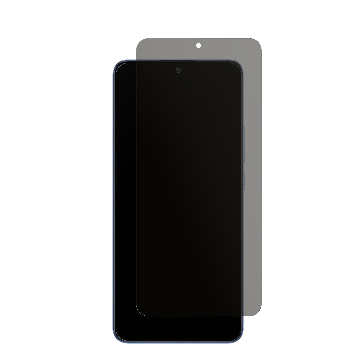 Xiaomi13T mit aufgebrachtem dipos Displayschutz, der seitliche Einblicke blockiert